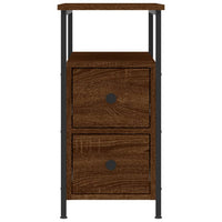 Thumbnail for Nachttische 2 Stk. Braun Eichen-Optik 30x60x60 cm Holzwerkstoff