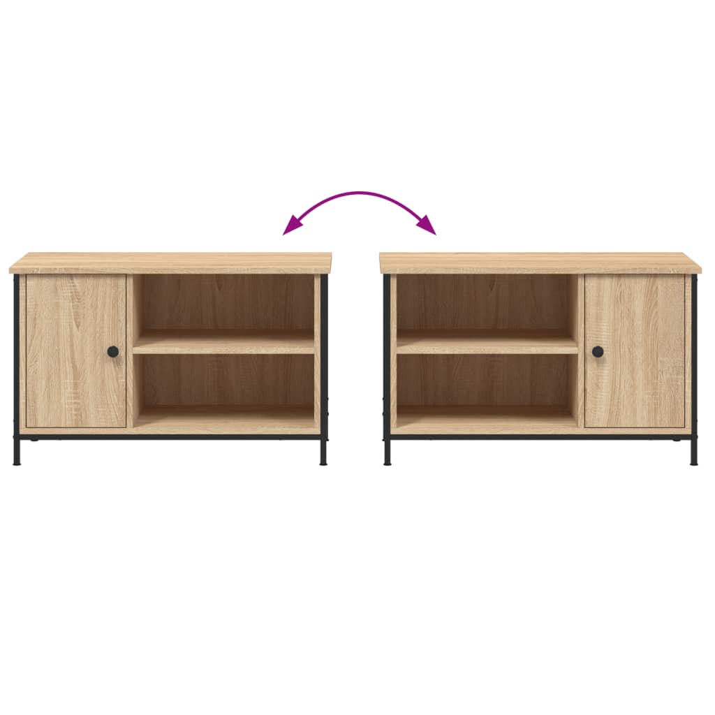 TV-Schrank Sonoma-Eiche 80x40x50 cm Holzwerkstoff