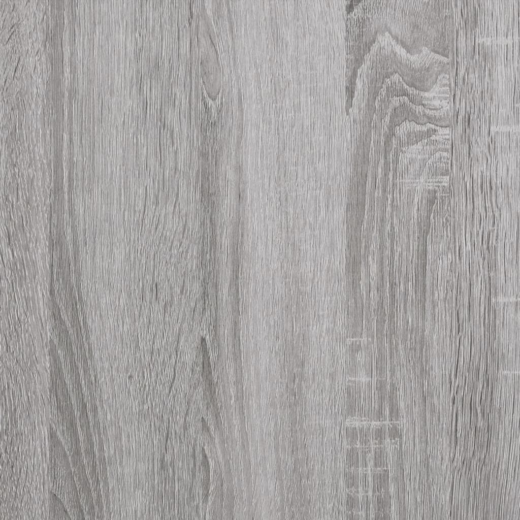 Konsolentisch Grau Sonoma 180x30x75 cm Holzwerkstoff und Eisen
