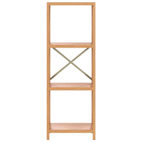 Thumbnail for Regal mit 4 Böden 40x30x112 cm Massivholz Eiche