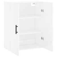 Thumbnail for Wandschrank Hochglanz-Weiß 69,5x34x90 cm