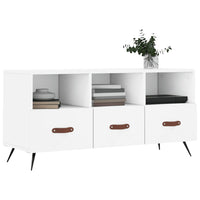 Thumbnail for TV-Schrank Weiß 102x36x50 cm Holzwerkstoff