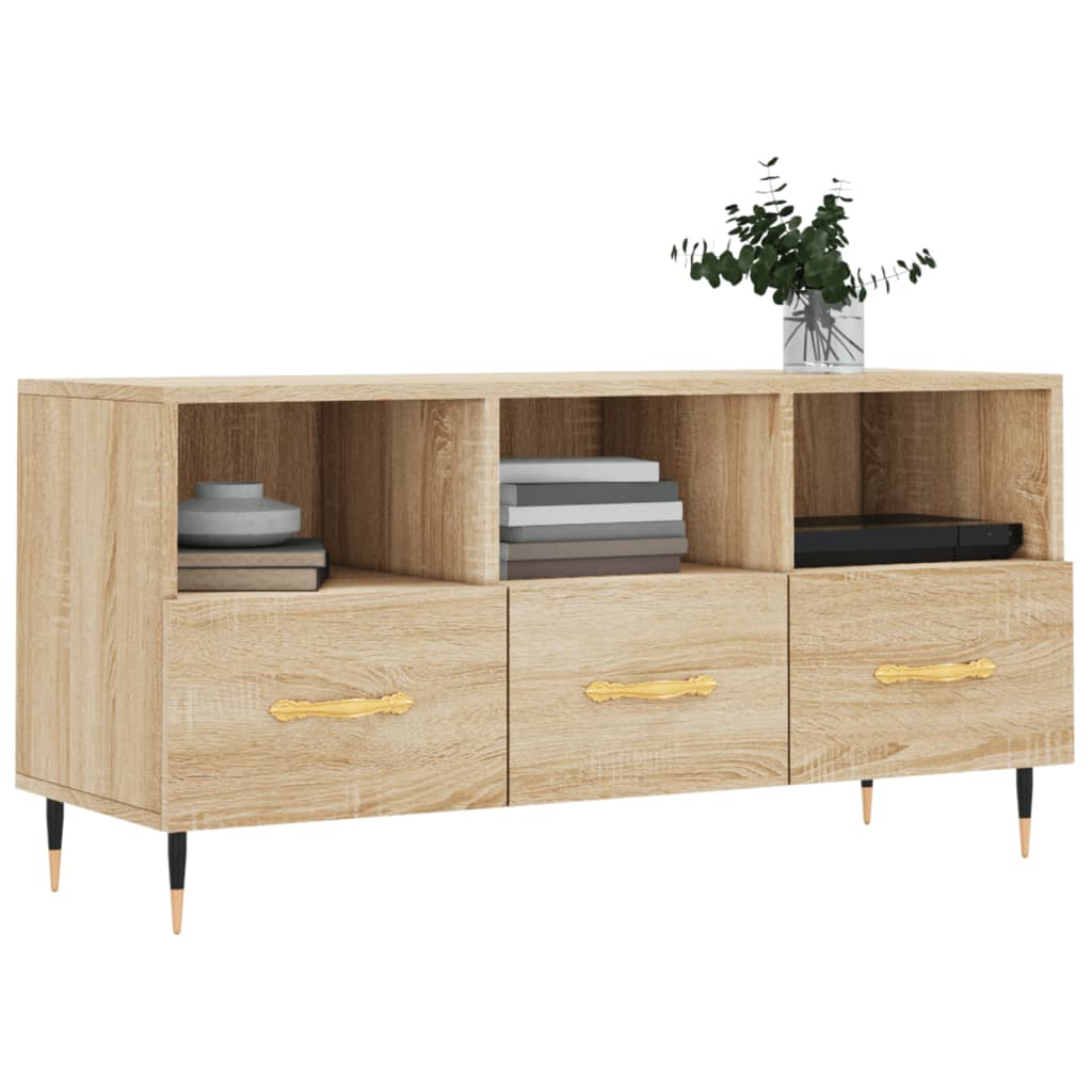 TV-Schrank Sonoma-Eiche 102x36x50 cm Holzwerkstoff