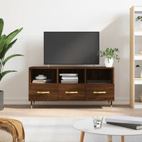 Thumbnail for TV-Schrank Braun Eichen-Optik 102x36x50 cm Holzwerkstoff