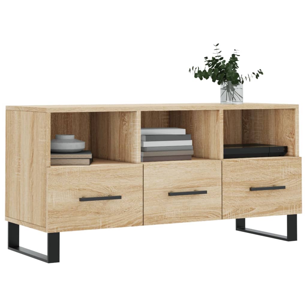 TV-Schrank Sonoma-Eiche 102x36x50 cm Holzwerkstoff