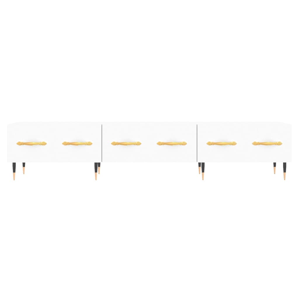 TV-Schrank Weiß 150x36x30 cm Holzwerkstoff