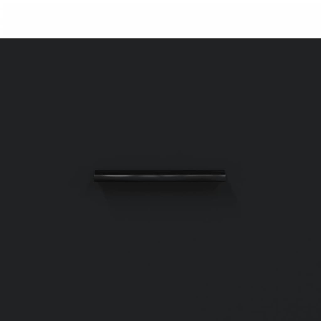 TV-Schrank Schwarz 150x36x30 cm Holzwerkstoff