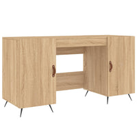 Thumbnail for Schreibtisch Sonoma-Eiche 140x50x75 cm Holzwerkstoff