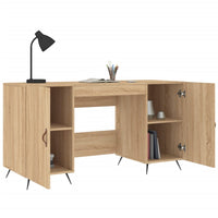 Thumbnail for Schreibtisch Sonoma-Eiche 140x50x75 cm Holzwerkstoff