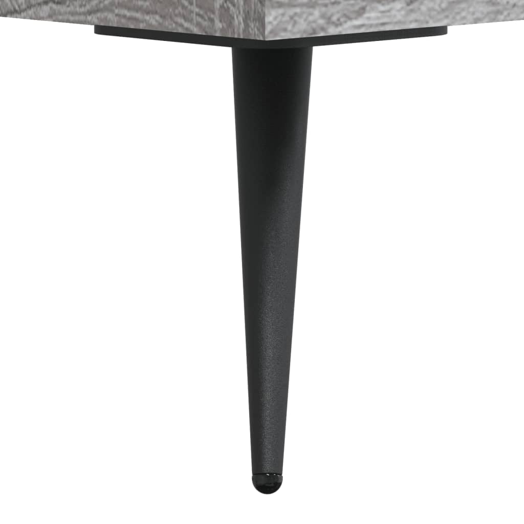 Schreibtisch Grau Sonoma 140x50x75 cm Holzwerkstoff