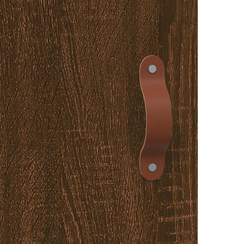 Schreibtisch Braun Eichen-Optik 140x50x75 cm Holzwerkstoff