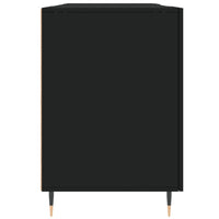 Thumbnail for Schreibtisch Schwarz 140x50x75 cm Holzwerkstoff