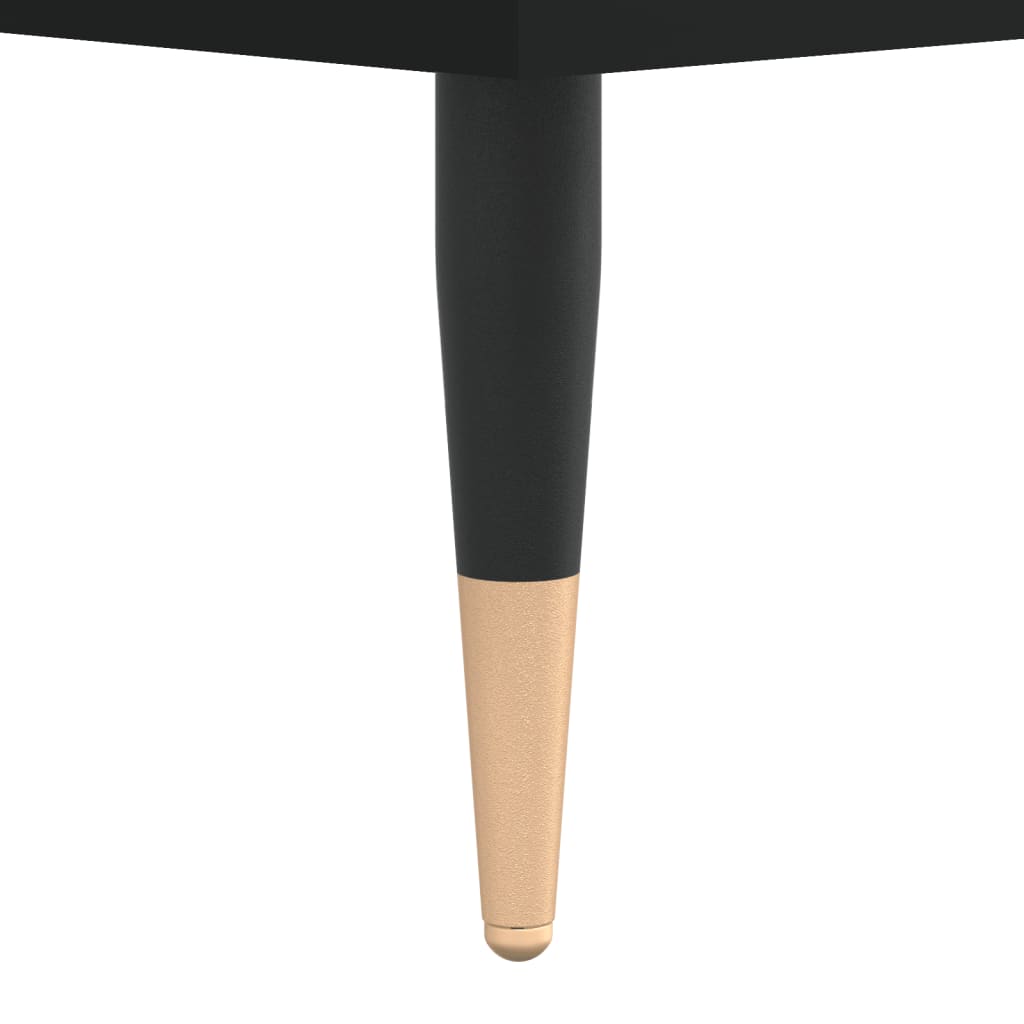 Schreibtisch Schwarz 140x50x75 cm Holzwerkstoff