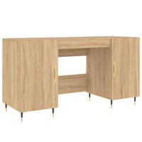 Thumbnail for Schreibtisch Sonoma-Eiche 140x50x75 cm Holzwerkstoff