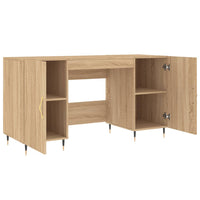 Thumbnail for Schreibtisch Sonoma-Eiche 140x50x75 cm Holzwerkstoff
