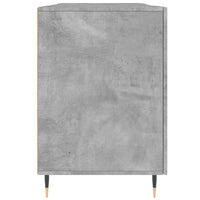 Thumbnail for Schreibtisch Betongrau 140x50x75 cm Holzwerkstoff