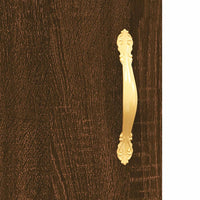 Thumbnail for Schreibtisch Braun Eichen-Optik 140x50x75 cm Holzwerkstoff