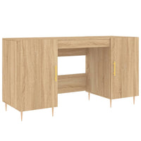 Thumbnail for Schreibtisch Sonoma-Eiche 140x50x75 cm Holzwerkstoff