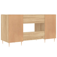 Thumbnail for Schreibtisch Sonoma-Eiche 140x50x75 cm Holzwerkstoff
