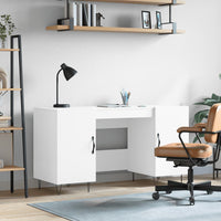 Thumbnail for Schreibtisch Weiß 140x50x75 cm Holzwerkstoff