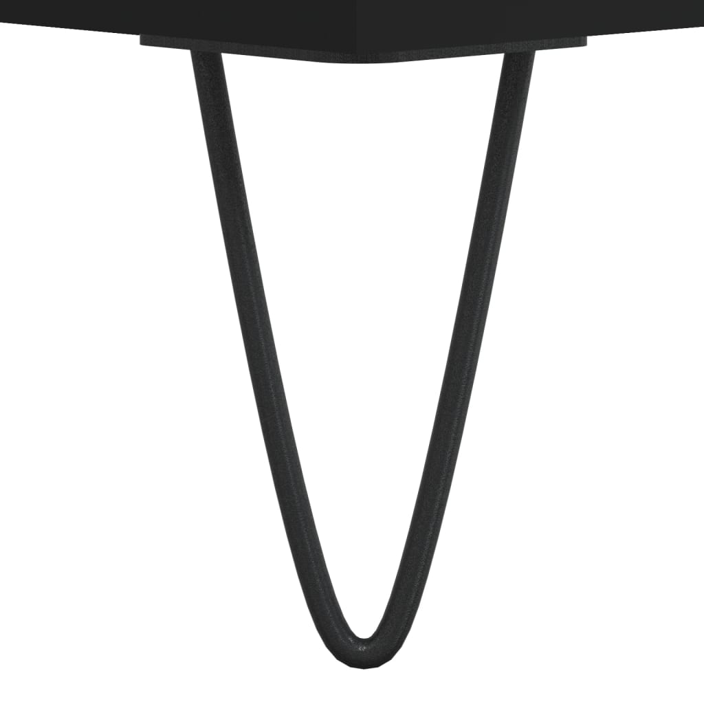 Schreibtisch Schwarz 140x50x75 cm Holzwerkstoff