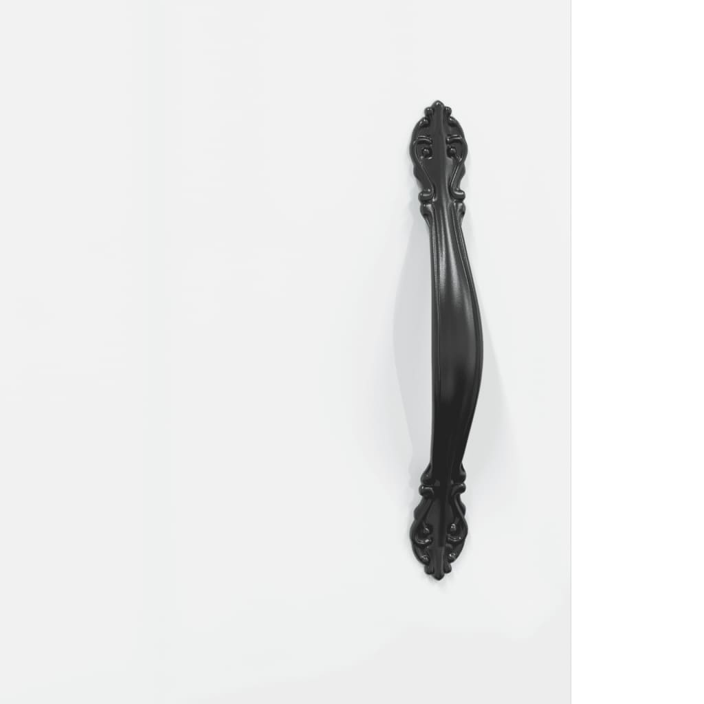 Schreibtisch Hochglanz-Weiß 140x50x75 cm Holzwerkstoff