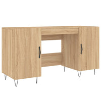 Thumbnail for Schreibtisch Sonoma-Eiche 140x50x75 cm Holzwerkstoff