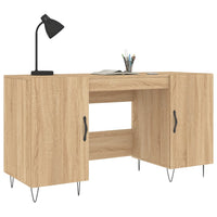 Thumbnail for Schreibtisch Sonoma-Eiche 140x50x75 cm Holzwerkstoff