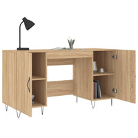 Thumbnail for Schreibtisch Sonoma-Eiche 140x50x75 cm Holzwerkstoff