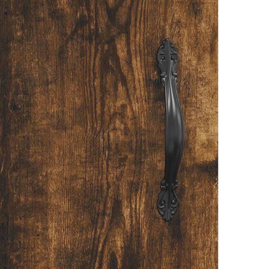 Schreibtisch Räuchereiche 140x50x75 cm Holzwerkstoff