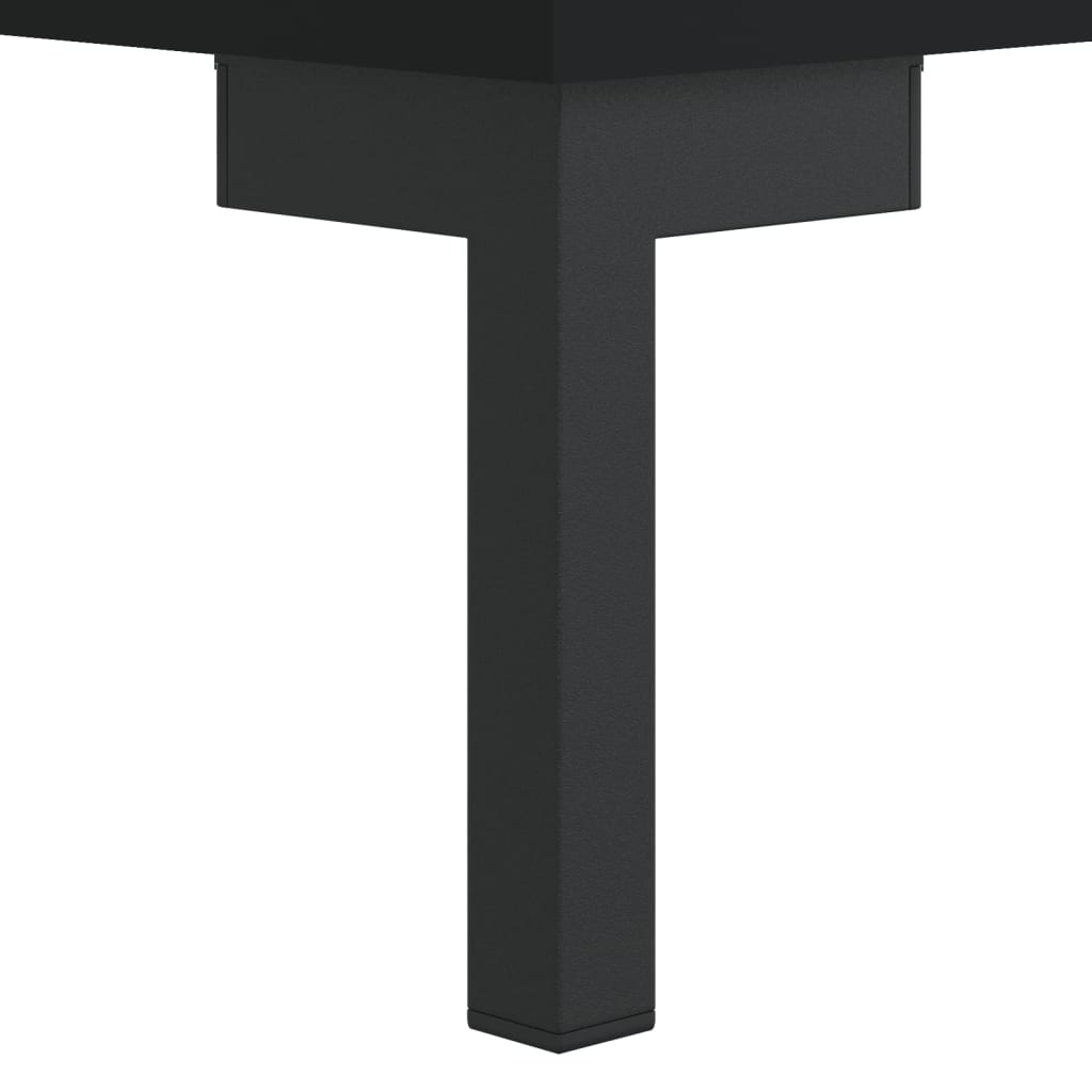 Schreibtisch Schwarz 140x50x75 cm Holzwerkstoff