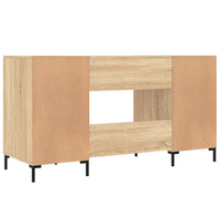 Thumbnail for Schreibtisch Sonoma-Eiche 140x50x75 cm Holzwerkstoff
