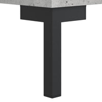 Thumbnail for Schreibtisch Betongrau 140x50x75 cm Holzwerkstoff