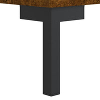Thumbnail for Schreibtisch Räuchereiche 140x50x75 cm Holzwerkstoff