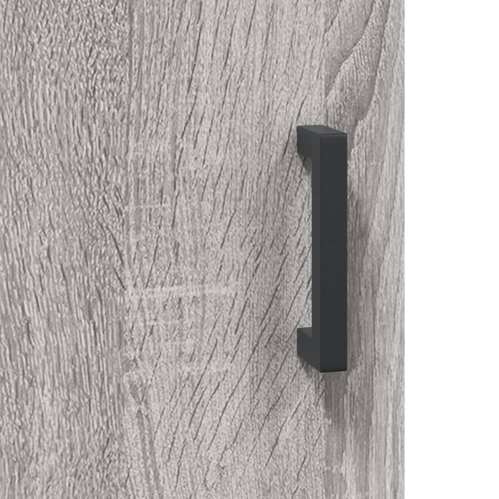 Schreibtisch Grau Sonoma 140x50x75 cm Holzwerkstoff