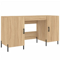 Thumbnail for Schreibtisch Sonoma-Eiche 140x50x75 cm Holzwerkstoff