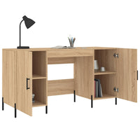 Thumbnail for Schreibtisch Sonoma-Eiche 140x50x75 cm Holzwerkstoff