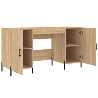 Thumbnail for Schreibtisch Sonoma-Eiche 140x50x75 cm Holzwerkstoff