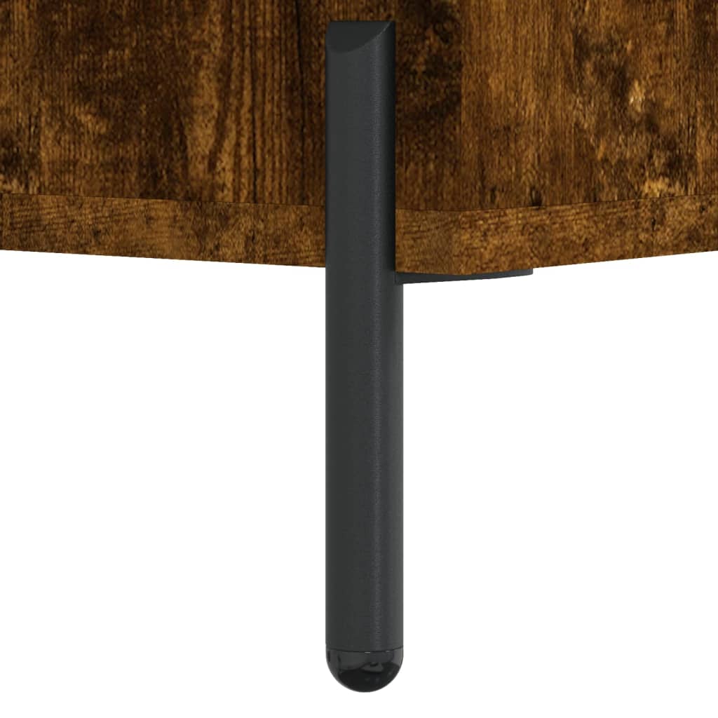 Schreibtisch Räuchereiche 140x50x75 cm Holzwerkstoff