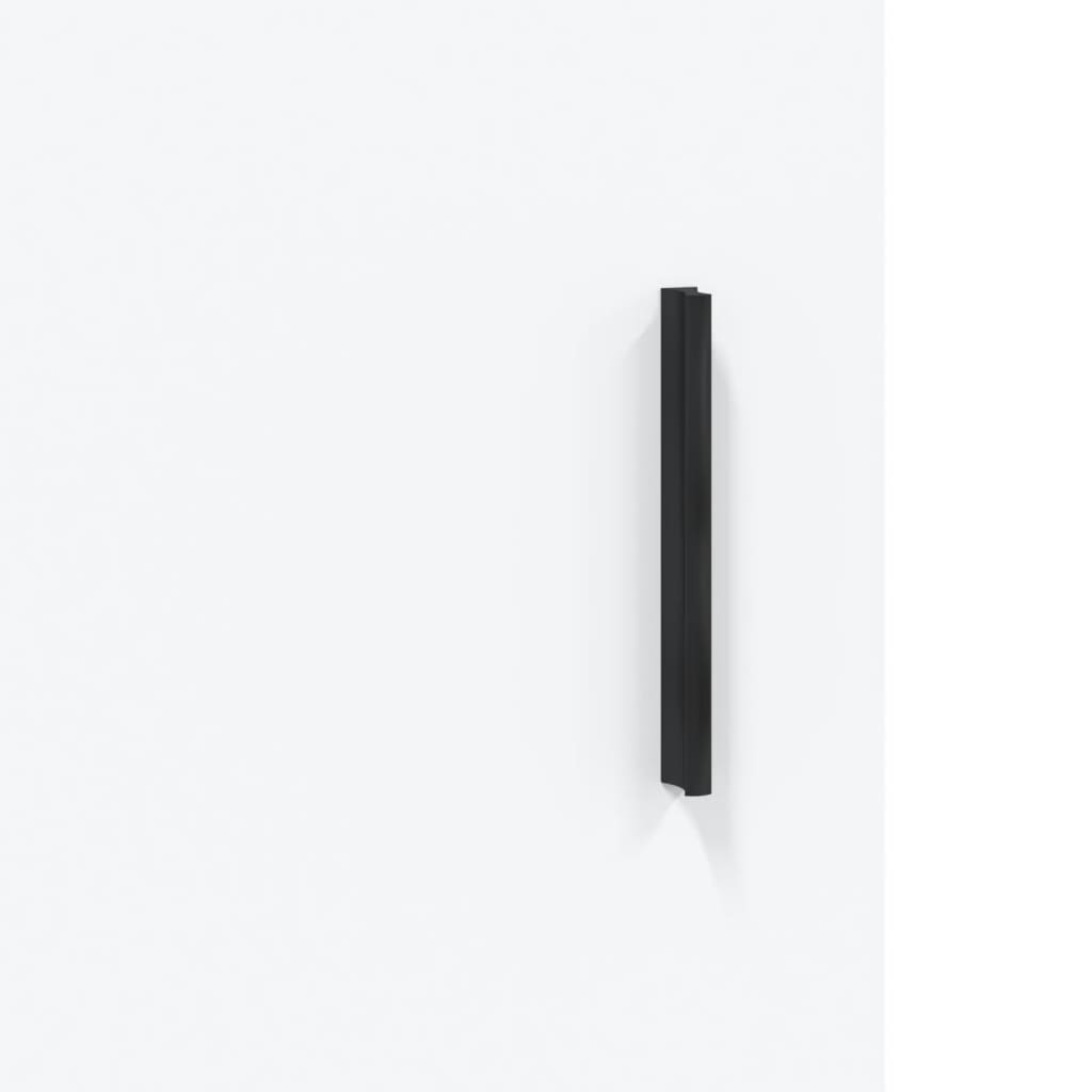 Schreibtisch Weiß 140x50x75 cm Holzwerkstoff