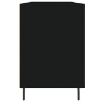 Thumbnail for Schreibtisch Schwarz 140x50x75 cm Holzwerkstoff