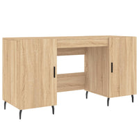 Thumbnail for Schreibtisch Sonoma-Eiche 140x50x75 cm Holzwerkstoff