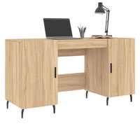 Thumbnail for Schreibtisch Sonoma-Eiche 140x50x75 cm Holzwerkstoff