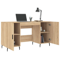 Thumbnail for Schreibtisch Sonoma-Eiche 140x50x75 cm Holzwerkstoff