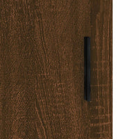 Thumbnail for Schreibtisch Braun Eichen-Optik 140x50x75 cm Holzwerkstoff