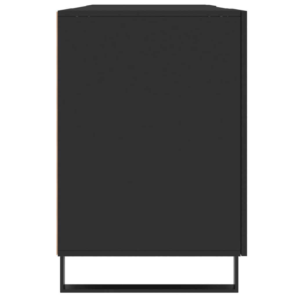 Schreibtisch Schwarz 140x50x75 cm Holzwerkstoff