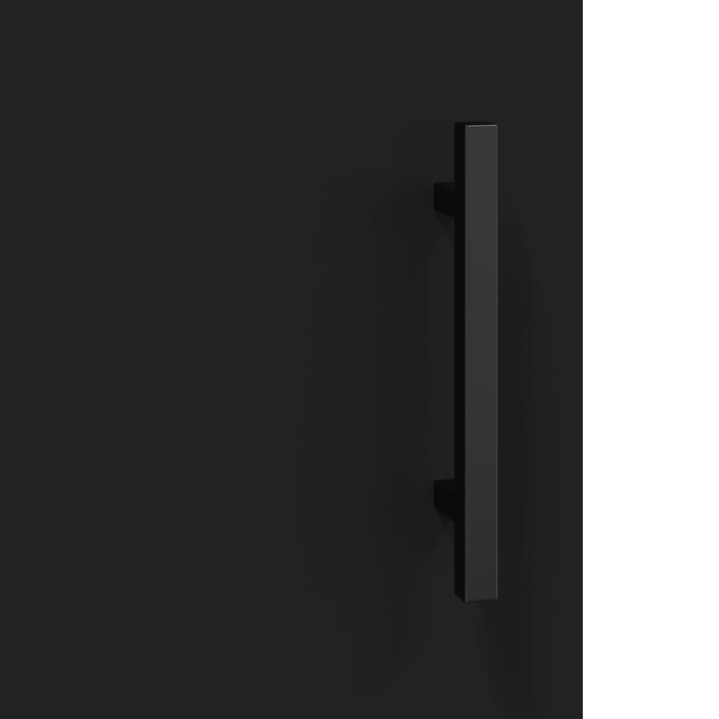 Schreibtisch Schwarz 140x50x75 cm Holzwerkstoff