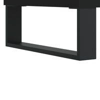 Thumbnail for Schreibtisch Schwarz 140x50x75 cm Holzwerkstoff
