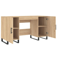 Thumbnail for Schreibtisch Sonoma-Eiche 140x50x75 cm Holzwerkstoff