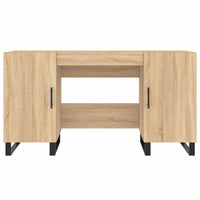 Thumbnail for Schreibtisch Sonoma-Eiche 140x50x75 cm Holzwerkstoff